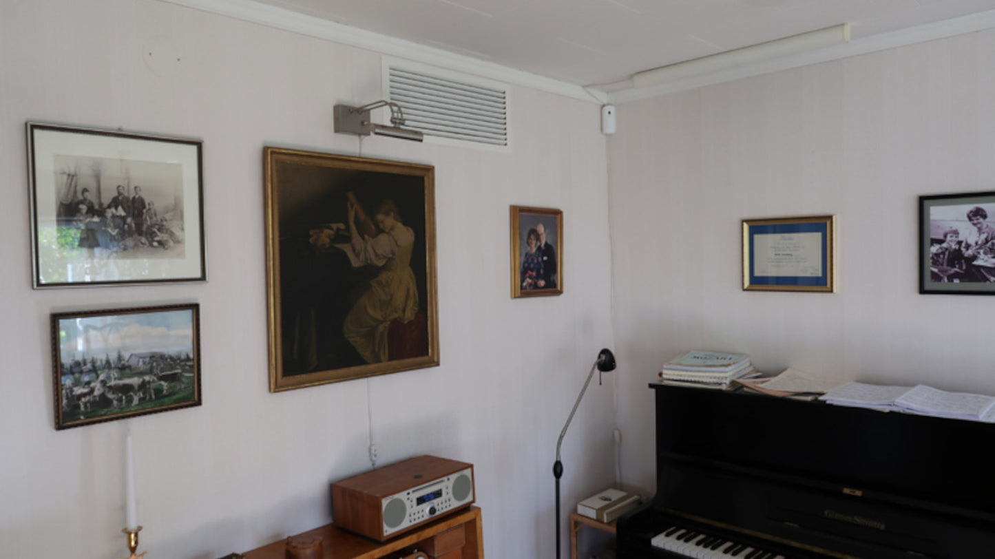 Mobair Room 2 Room Värmeförflyttare – För kamin och luftvärmepump